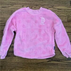 Disneyland Spirit Jersey Pink Fleece Polka Dot